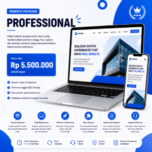 Website Paket Profesional