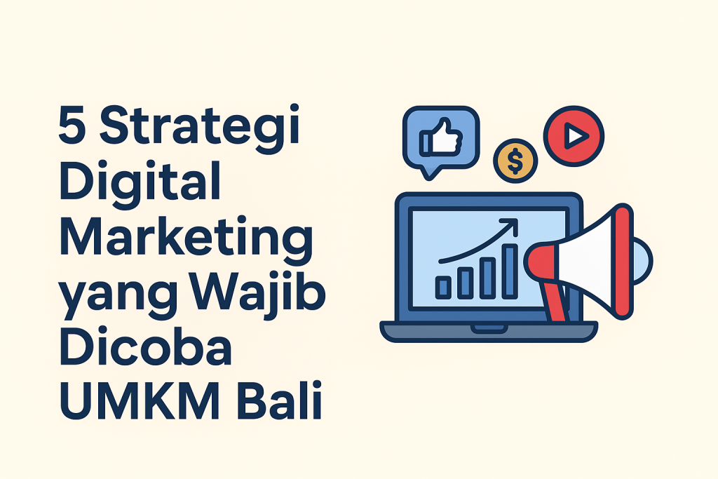 5 Strategi Digital Marketing