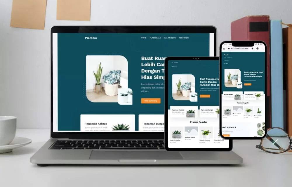layanan desain website profesional