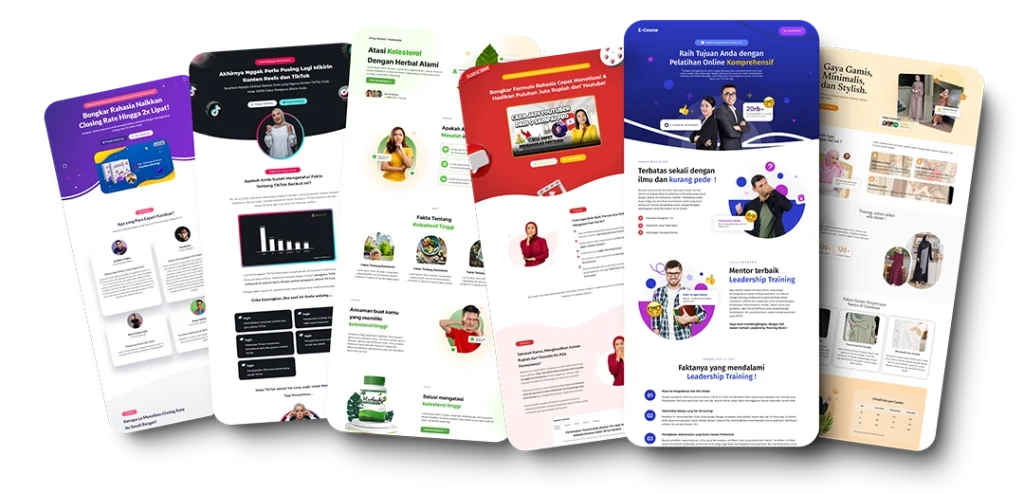 Jasa pembuatan landing page: