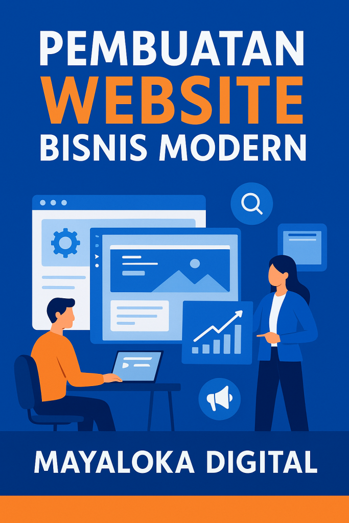Pembuatan website bisnis modern