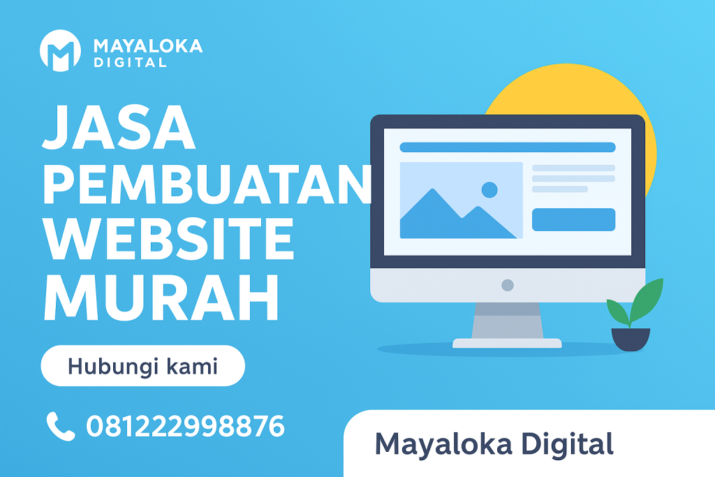Jasa pembuatan website murah